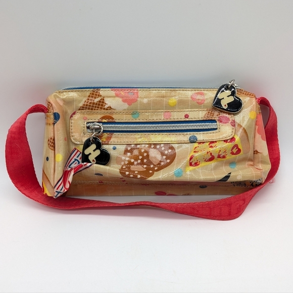 Harajuku Lovers Small Plastic Coated Canvas Mini Handbag - Picture 1 of 13